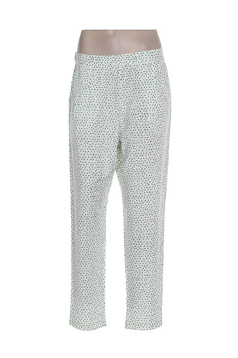 zilch pantalons femme de couleur vert
