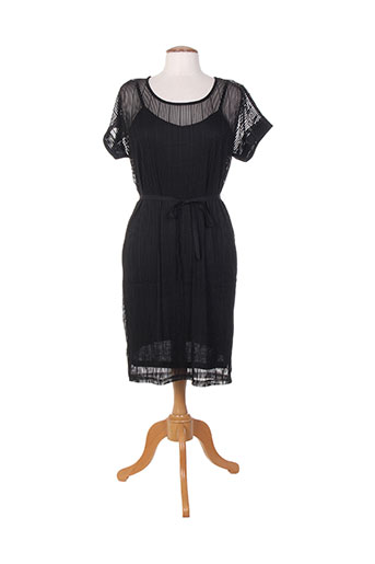 ichi robes femme de couleur noir