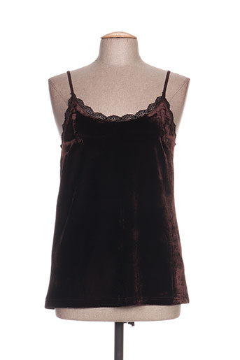 ichi chemises femme de couleur marron