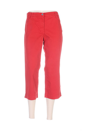 couturist pantacourts femme de couleur rouge