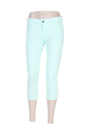 couturist pantacourts femme de couleur vert