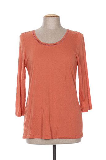 vila t-shirts femme de couleur orange