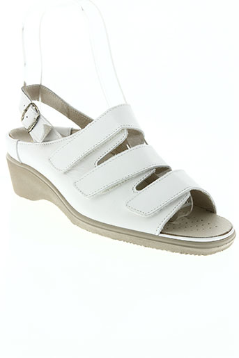lucy style chaussures femme de couleur blanc