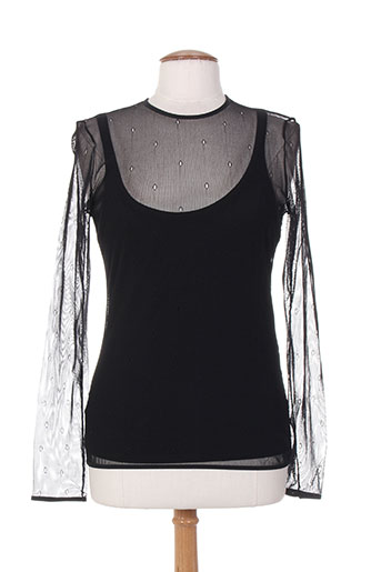 maxmara chemises femme de couleur noir