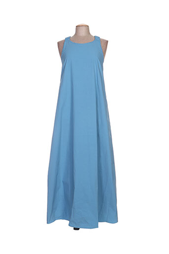 maxmara robes femme de couleur bleu