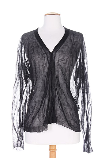 maxmara gilets femme de couleur noir
