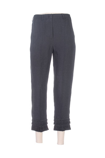 maxmara pantalons femme de couleur noir