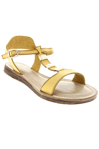 delires de fille chaussures femme de couleur jaune
