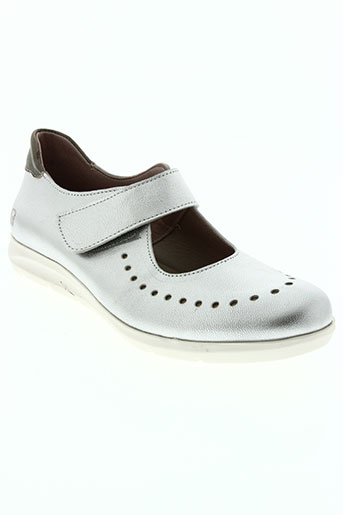 jose saenz chaussures femme de couleur gris