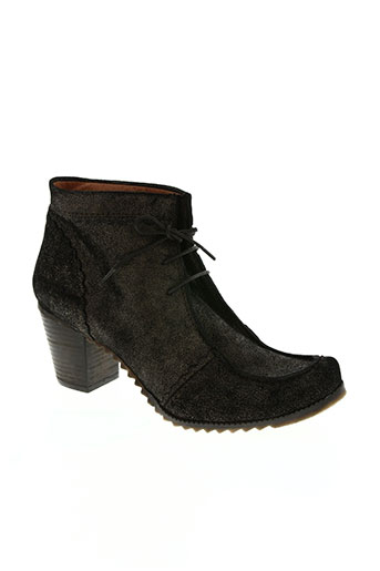 libre comme l'air chaussures femme de couleur marron