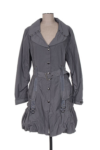 l33 manteaux femme de couleur gris
