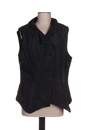 l33 gilets femme de couleur noir