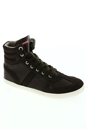 levis chaussures garçon de couleur marron