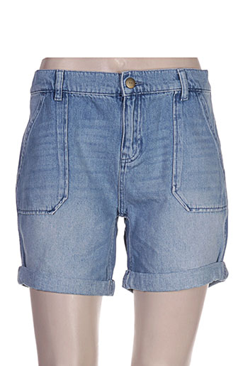 yaya shorts / bermudas femme de couleur bleu