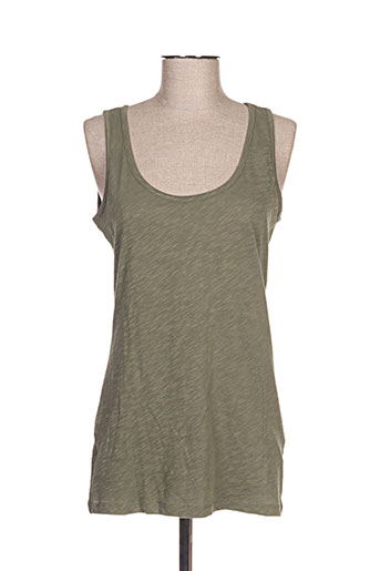 yaya t-shirts femme de couleur vert