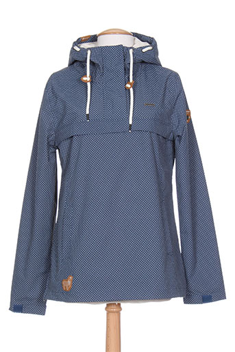 ragwear manteaux femme de couleur bleu