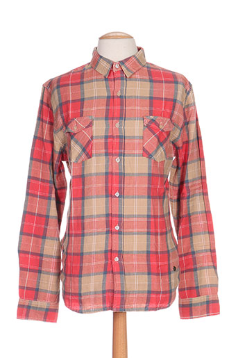 redsoul chemises homme de couleur beige