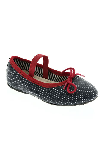 petit bateau chaussures fille de couleur bleu