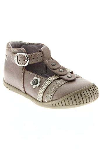 babybotte chaussures fille de couleur beige