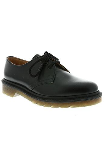 dr martens chaussures garçon de couleur noir