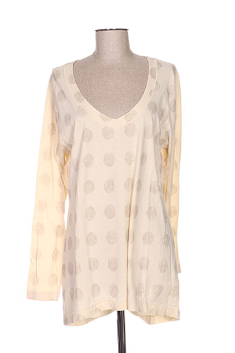 sandwich tuniques femme de couleur beige
