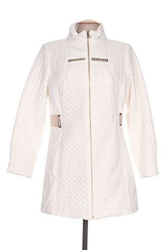 fuego woman manteaux femme de couleur blanc