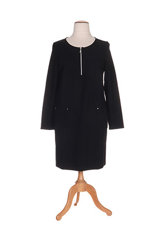 luisa viola robes femme de couleur noir