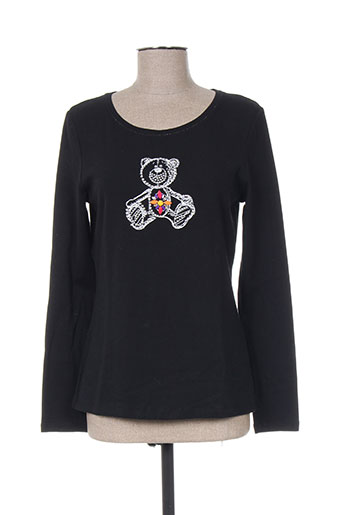 ananke t-shirts femme de couleur noir