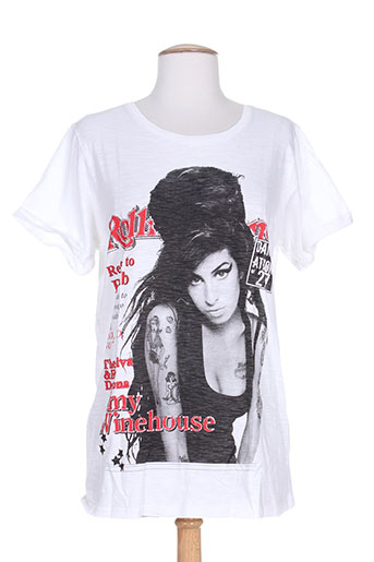 my t shirt t-shirts femme de couleur blanc