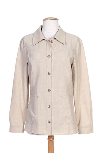 sym vestes femme de couleur beige