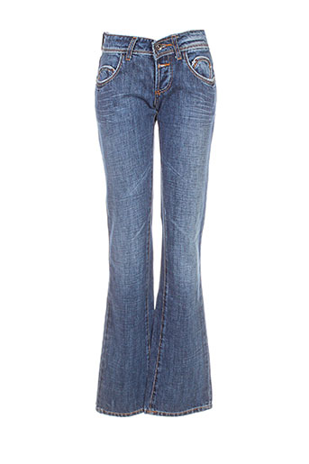 teddy smith jeans femme de couleur bleu