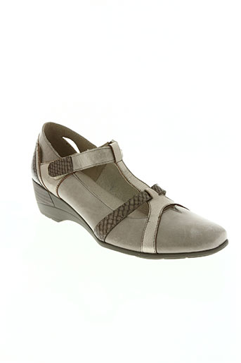 avd shoes chaussures femme de couleur beige