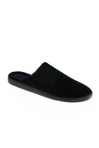 isotoner chaussures homme de couleur noir