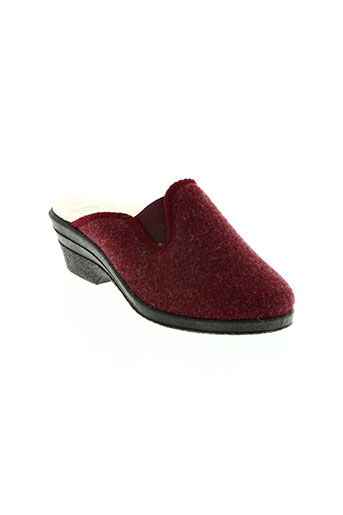 made in france chaussures femme de couleur rouge