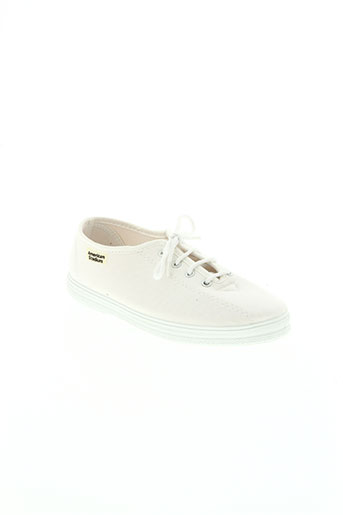 american stadium chaussures femme de couleur blanc