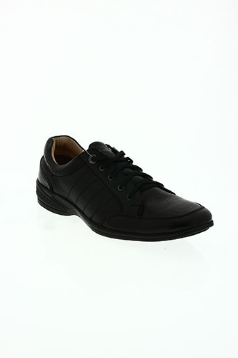 stressless chaussures homme de couleur noir
