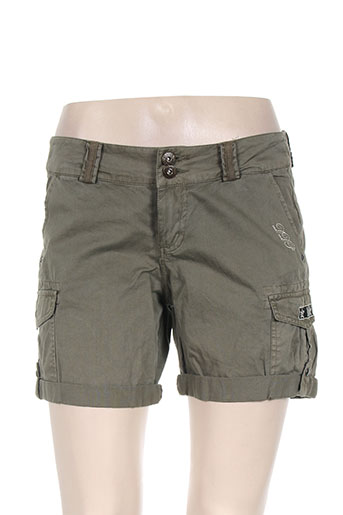 ddp shorts / bermudas femme de couleur vert