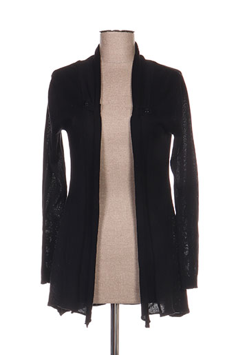 felino gilets femme de couleur noir