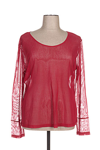 fille des sables t-shirts femme de couleur rouge