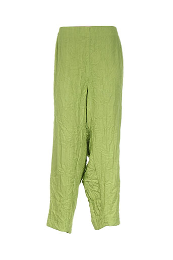 chalou pantacourts femme de couleur vert