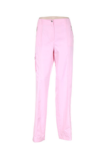 hauber pantalons femme de couleur rose