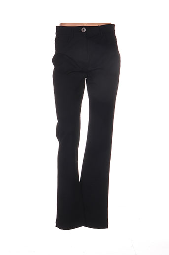 maxmara pantalons femme de couleur noir