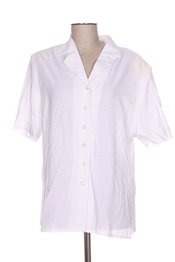jean biolay chemises femme de couleur blanc