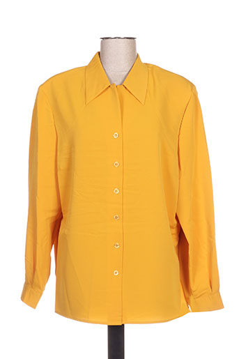jean biolay chemises femme de couleur jaune