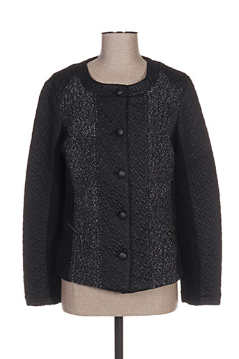 telmail vestes femme de couleur noir