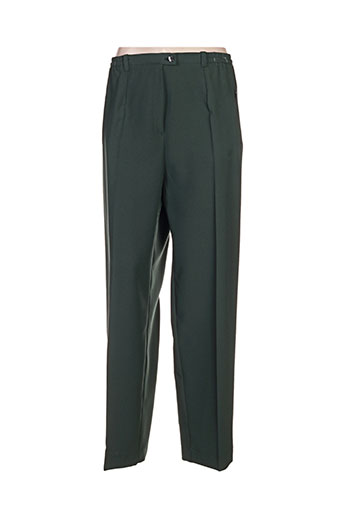 griffon pantalons femme de couleur vert