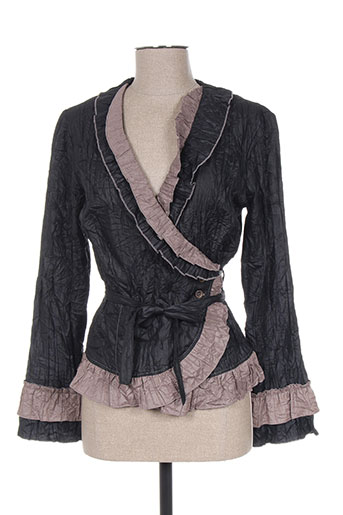 ermanelli vestes femme de couleur noir