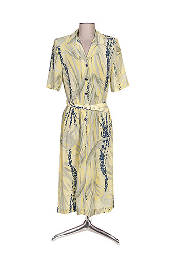 coutureine robes femme de couleur jaune