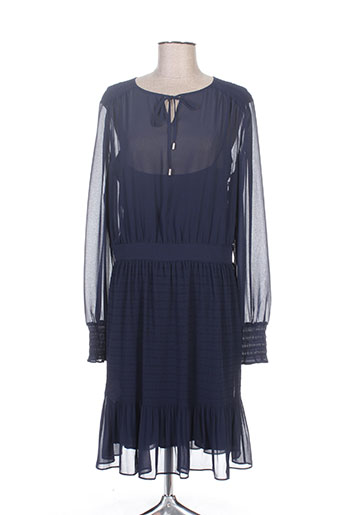 hugo boss robes femme de couleur bleu