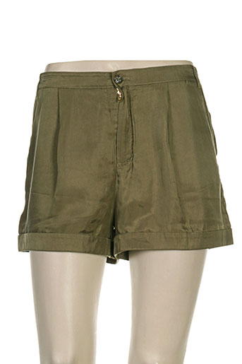hugo boss shorts / bermudas femme de couleur vert
